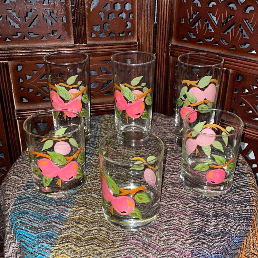 NWOT Franciscan Drinking Glasses. 3 tall & 3 short - Picture 1 of 4